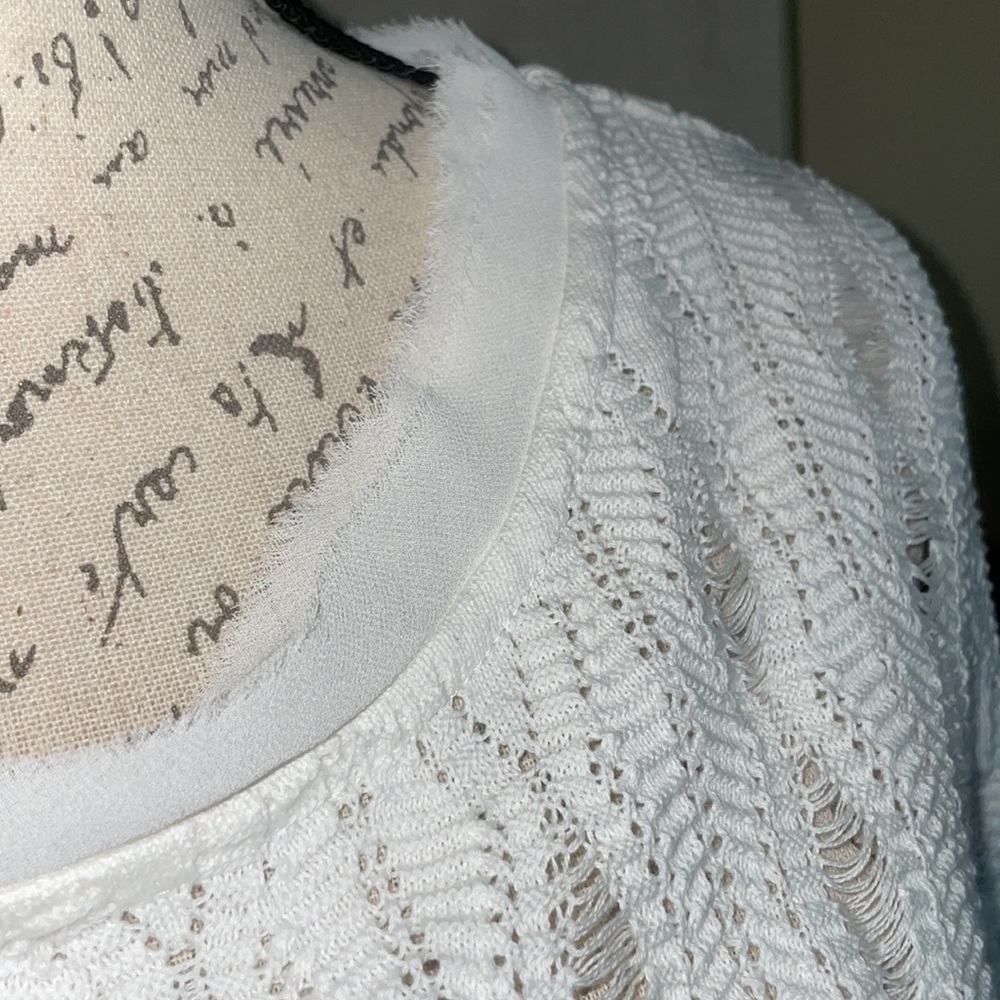 mark. Open Weave Sweater - Picture 3 of 10